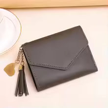 2026 Fashion Women Wallets Simple Zipper Purses Black White Gray Red Long Section Clutch Wallet  Money Bag