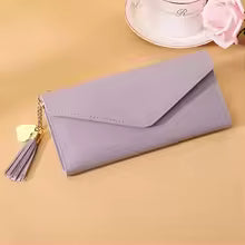 2026 Fashion Women Wallets Simple Zipper Purses Black White Gray Red Long Section Clutch Wallet  Money Bag