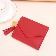 2026 Fashion Women Wallets Simple Zipper Purses Black White Gray Red Long Section Clutch Wallet  Money Bag